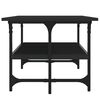vidaXL kohvilaud, must, 100 x 50 x 40 cm, tehispuit