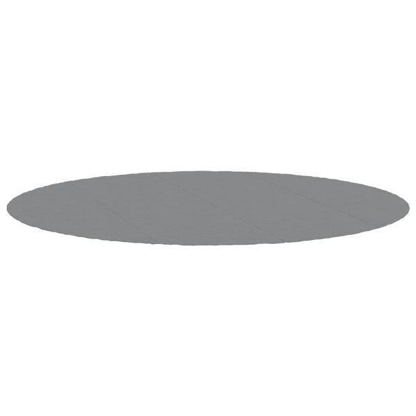 vidaXL basseini alusriie, helehall, Ø500 cm, polüestergeotekstiil