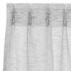 vidaXL Voile Kardin kardinatega 2 pcs Helehall 140 x 140 cm Polüester