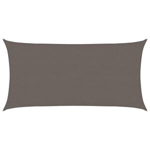 vidaXL p&auml;ikesepuri 160 g/m&sup2; antratsiithall 3 x 6 m HDPE