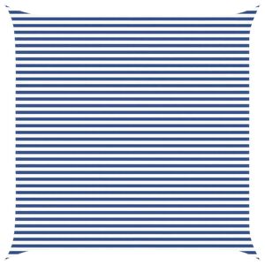 vidaXL P&auml;ikesepuri Sinine ja Valge 5 x 5 m 100% pol&uuml;ester Oxford
