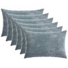vidaXL Diivanipadi 6 tk HEERLEN Helesinine 30 x 50 cm &Scaron;en&uuml;&uuml;lfabric