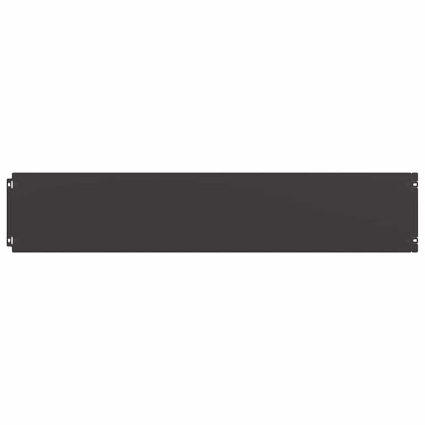 vidaXL Muru&auml;&auml;red 10 tk Must 20x103 cm K&uuml;lmvaltsitud teras