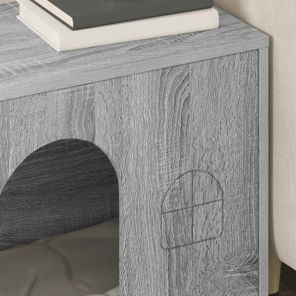 vidaXL Kassi Maja Hall Sonoma 51 x 30 x 52 cm Tehispuit