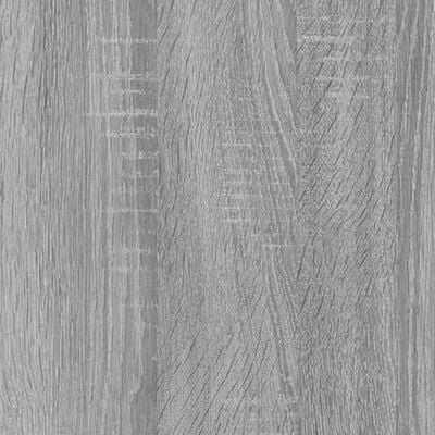 vidaXL seinakapp, hall Sonoma tamm, 34,5 x 32,5 x 90 cm , tehispuit