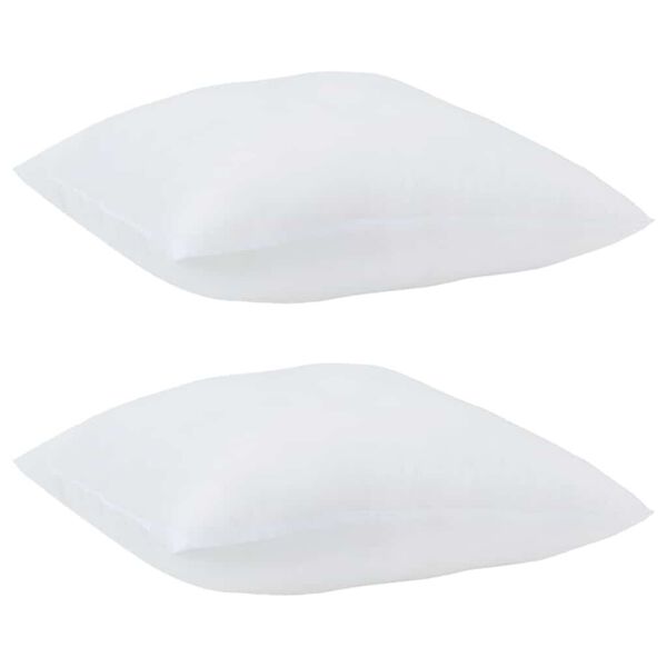 vidaXL Teki komplekt padjaga 3 pcs Valge Mikrofiber ja allahindlused