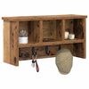 vidaXL Seinale kinnitatav riidepuu Vana puit 50 x 16 x 26 cm Tehispuit