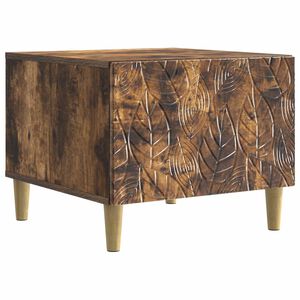 vidaXL Kohvilaud Suitsutatud tamm 50 x 49 x 40 cm Tehispuit