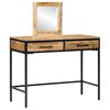 vidaXL Riietumislaud sahtliga Pruun 100 x 40 x 120 cm Mangopuit