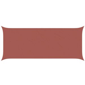 vidaXL P&auml;ikesepuri Terrakota 6 x 2,5 m 100% pol&uuml;ester Oxford