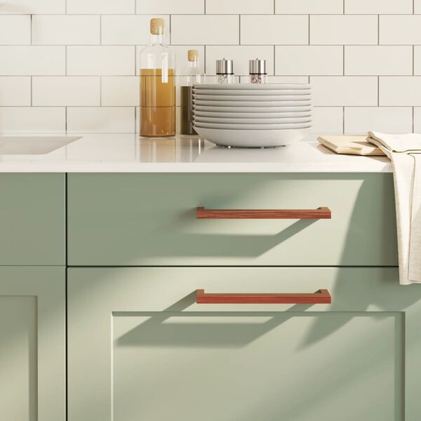 vidaXL kapi käepidemed 20 tk, pronks, 192 mm, roostevaba teras