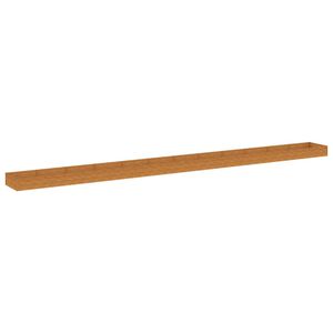 vidaXL taimekast, 1150 x 100 x 36 cm, Corten-teras