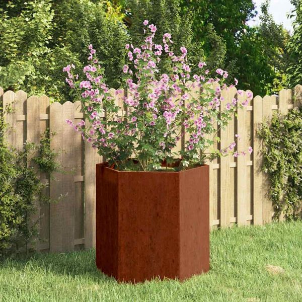 vidaXL taimekast, rooste, 40x40x45 cm, Corten teras