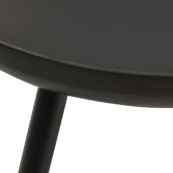 vidaXL tulease, must, 70x59x28 cm, teras