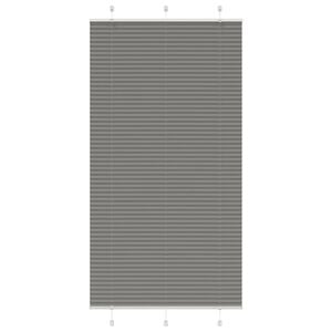 vidaXL plisseeritud ruloo antratsiit 110x200 cm kanga laius 109,4 cm