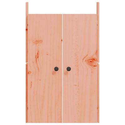 vidaXL väliköögi uksed, 106 x 55 x 64 cm, ebatsuuga puit