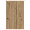 vidaXL Sahtlikapp Artisan Oak 40x50x76 cm Engineered Wood