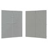 vidaXL Peotelgi k&uuml;lgtool 2 pcs Helehall 200 x 195 cm PE ja teras