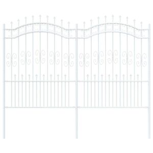 vidaXL Aiandus aiapaneel KAMPEN Valge