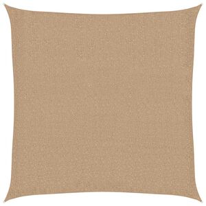 vidaXL p&auml;ikesepuri 160 g/m&sup2; pruunikashall 7 x 7 m HDPE