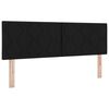 vidaXL LED peatoed Must 160 cm kangas