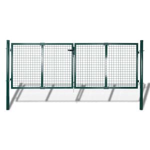 vidaXL aiav&auml;rav terasest, 300 x 100 cm, roheline