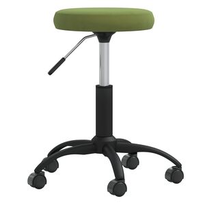 vidaXL p&ouml;&ouml;rlev kontoritool, heleroheline, samet