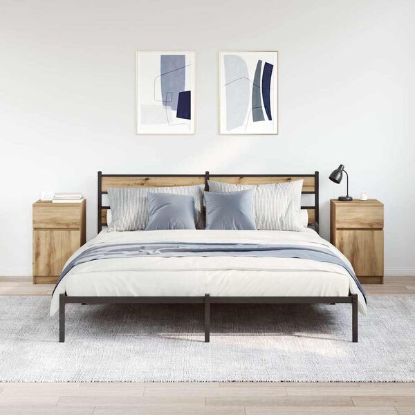 vidaXL &ouml;&ouml;kapid 2 tk artisan tamm 39x35x65 cm tehniline puit