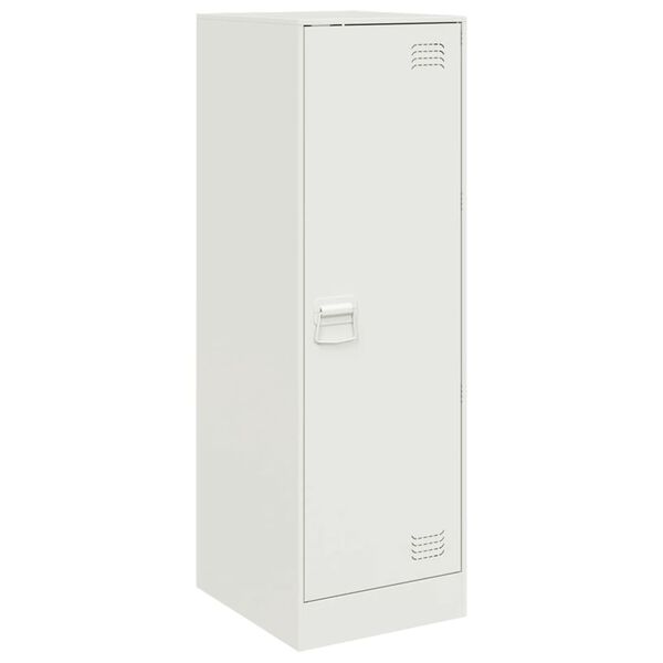 vidaXL puhvetkapp, valge, 34,5x39x107 cm, teras