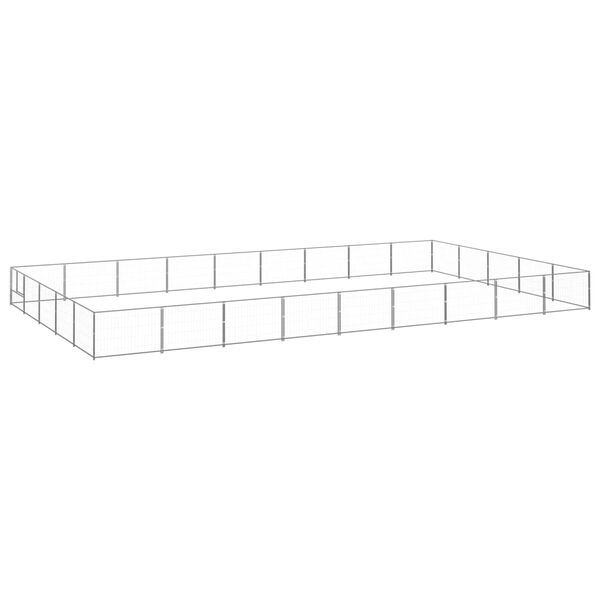 vidaXL koeraaedik, h&otilde;be, 45 m&sup2;, teras