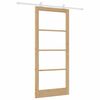 vidaXL Libisev uks ORKDAL Neutraalne 93 x 211 cm