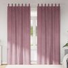vidaXL Pimendavad kardinad 2 pcs Tumepink 140 x 225 cm Samet