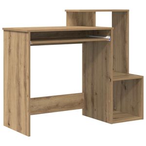 vidaXL Laud K&auml;sit&ouml;&ouml;puu 106 x 41 x 88.5 cm Tehispuit