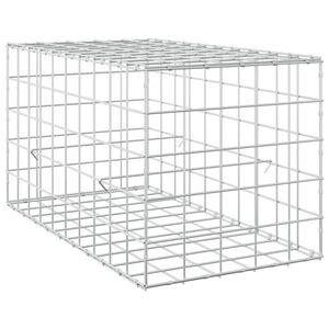 vidaXL Gabion 3,5 mm Traadi ja 10x10 cm V&otilde;rguga 50x100x50 cm