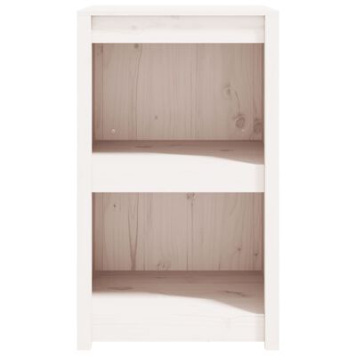 vidaXL õue köögikapp, valge, 55 x 55 x 92 cm, männipuit