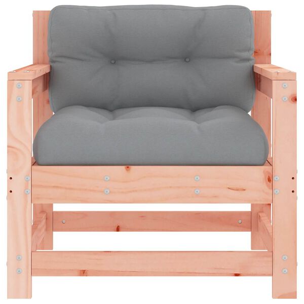 vidaXL aiatoolid patjadega 2 tk, ebatsuuga puit