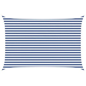 vidaXL P&auml;ikesepuri Sinine ja Valge 4,5 x 3 m 100% pol&uuml;ester Oxford