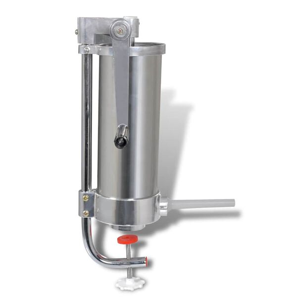 vidaXL k&auml;sitsi kasutatav roostevabast terasest vertikaalne vorstit&auml;itja/vorstit&auml;itja/valmistaja 3,5 l