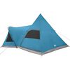 vidaXL Teepee telk Sinine 545 x 450 x 295 cm 185T polüester PU kattega