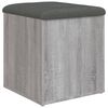 vidaXL hoiupink, hall Sonoma tamm, 42 x 42 x 45 cm, tehispuit