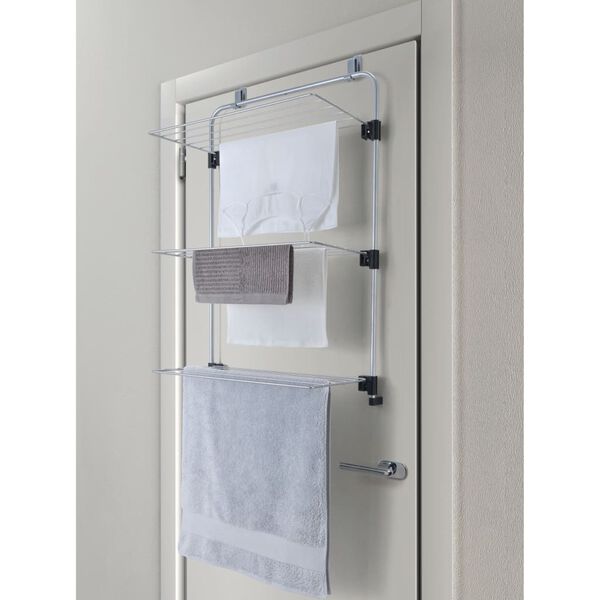 Metaltex riputatav kuivatusrest "Gale" 11 m, hõbedane