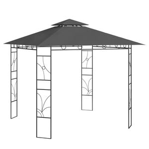 vidaXL lehtla 3 x 3 x 2,7 m, antratsiithall, 160 g/m&sup2;