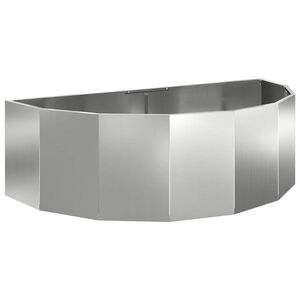 vidaXL Taimekast H&otilde;bedane 120 x 60 x 35 cm Tsinkteras