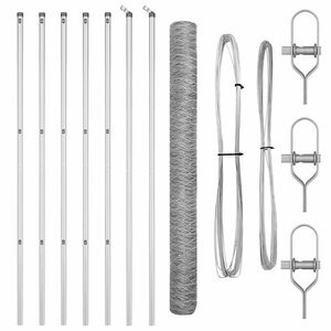 vidaXL Aiapost H&otilde;bedane