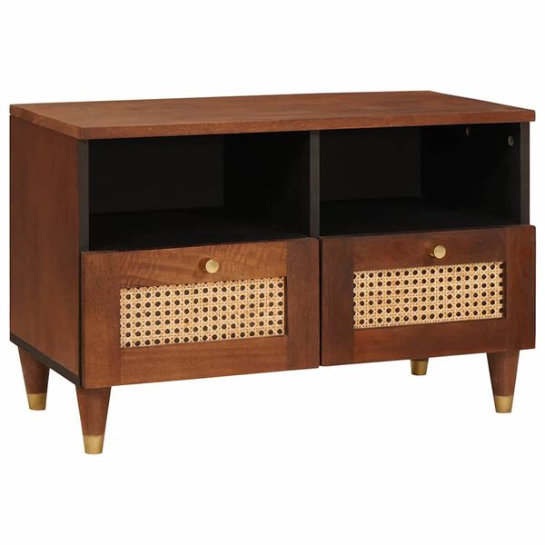 vidaXL Telerikapp sahtliga Pruun 70 x 33,5 x 46 cm Tugev mango puu