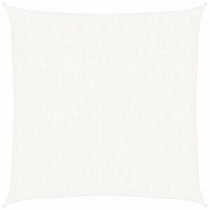 vidaXL p&auml;ikesepuri, HDPE, kandiline, 2 x 2 m, valge