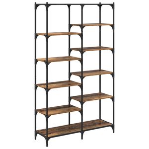 vidaXL Raamatukapp Vana puit 100 x 32 x 170 cm Tehispuit