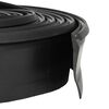 vidaXL Garaaži Ukse Tihend Must 52 x 2 mm 2,5 m PVC