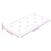 vidaXL seinapaneelid 12 tk, pruun, 60 x 30 cm, kunstnahk, 2,16 m²