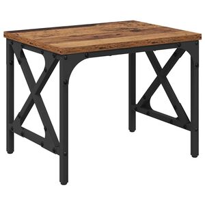 vidaXL Printeri alus Vana puit 40 x 30 x 31 cm Tehispuit